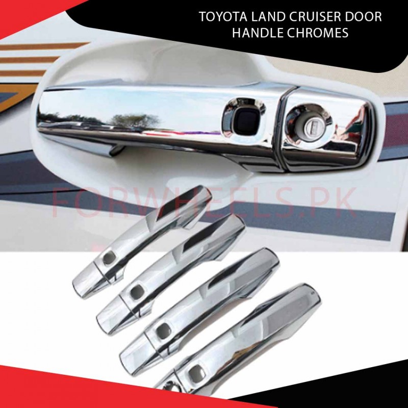 Toyota Land Cruiser Door Handle Chromes High Quality 4 Doors Pair