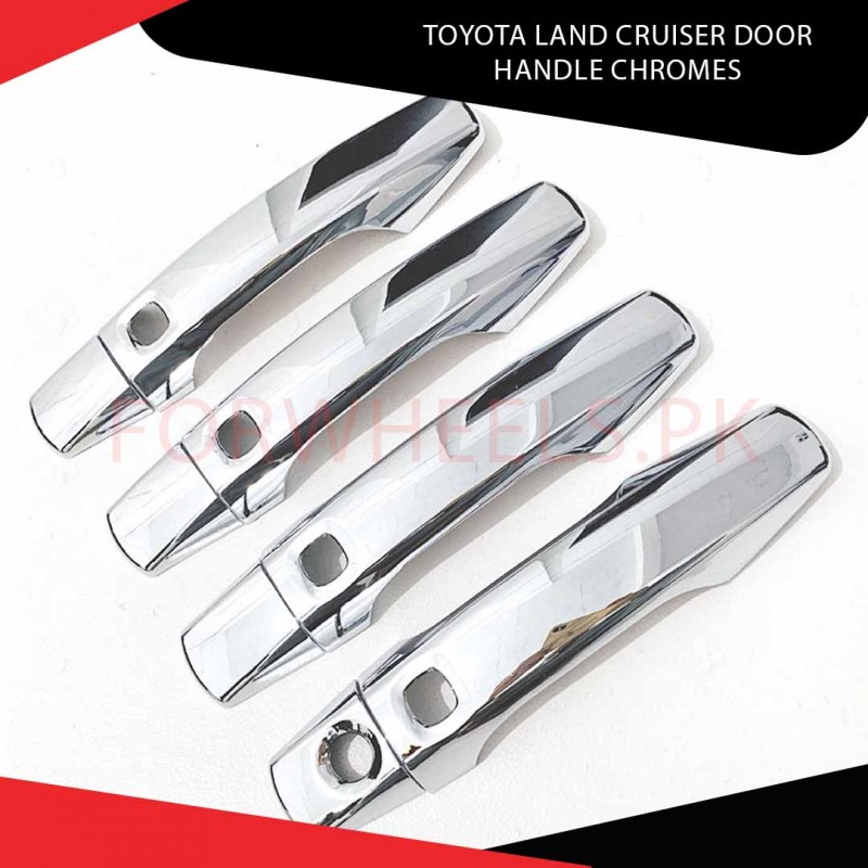 Toyota Land Cruiser Door Handle Chromes High Quality 4 Doors Pair