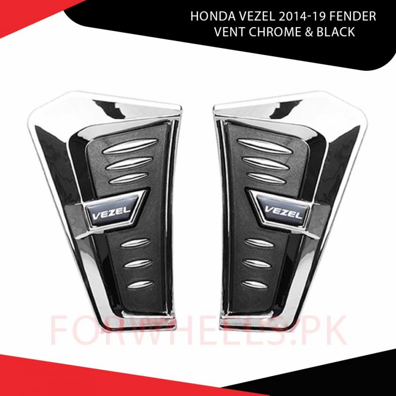 Honda Vezel 2014-19 Fender Vent Chrome & Black