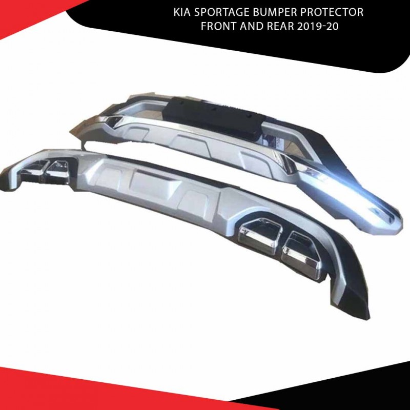 Kia Sportage Bumper Protector Front And Rear 2019-20
