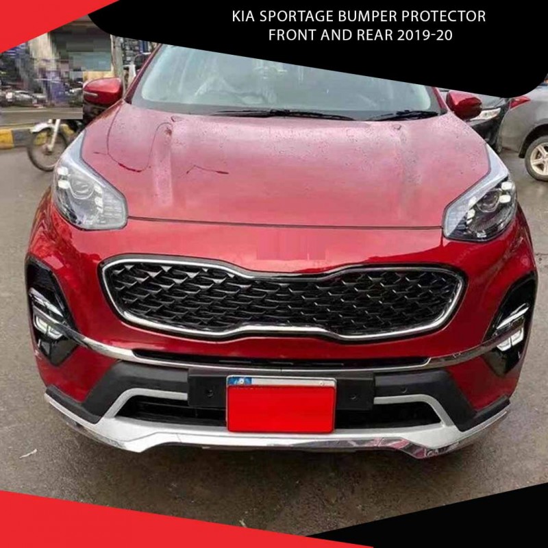 Kia Sportage Bumper Protector Front And Rear 2019-20