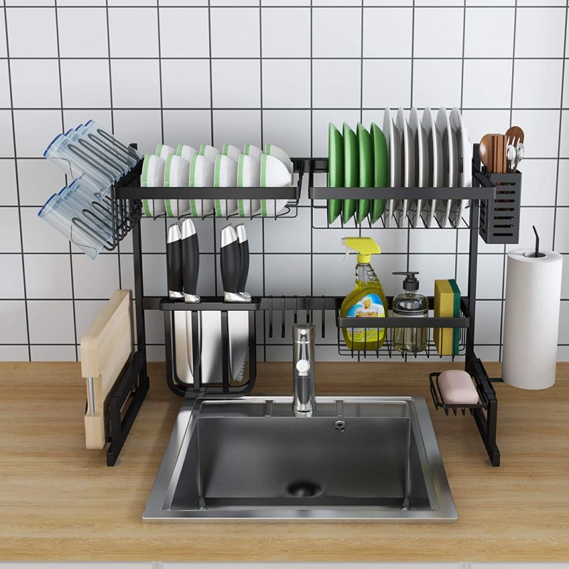 Dish Drying Rack Over Sink For Single Sink
