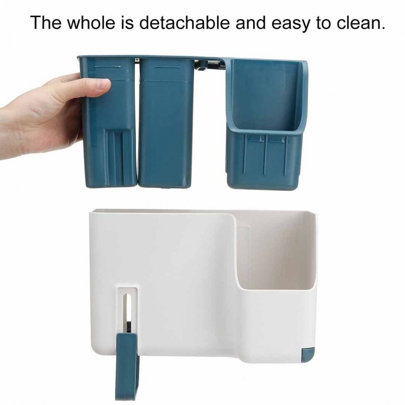 Wall Mount Utensil Knife Rack Organizer