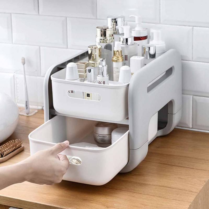 Kitchen Shelf Bathroom Storage Makeup Organizer