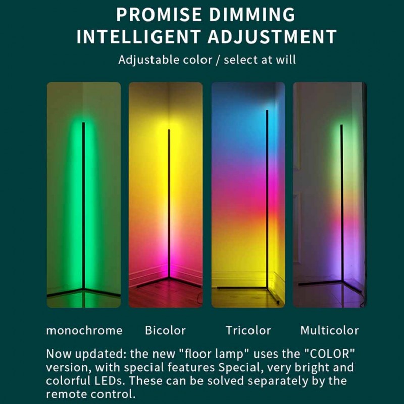 LED Corner Floor Lamp