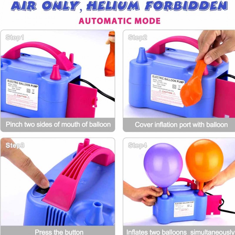 Electric Balloon Air Pump Machine