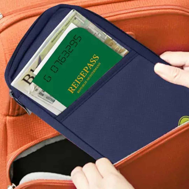Travel Journey Document Organizer Wallet