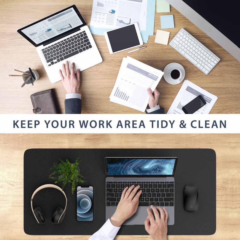 PU Leather Desk Mat