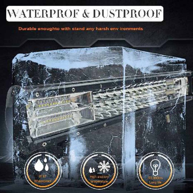 LED Light Bar Combo Waterproof Spot Lights 405W