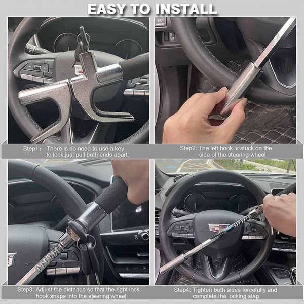 Car Steering Wheel Lock