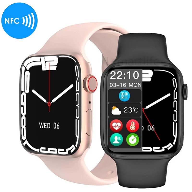 Iw7 Series 7 PURE STAINLESS STEEL Smart Watch