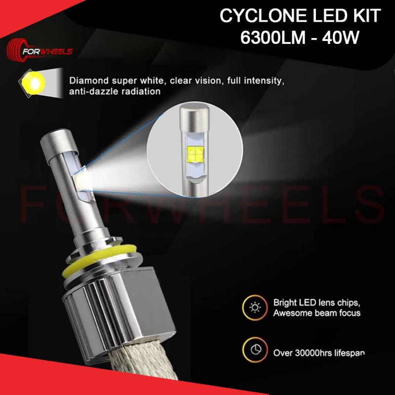 Cyclone Led Kit 6300lm - 40w