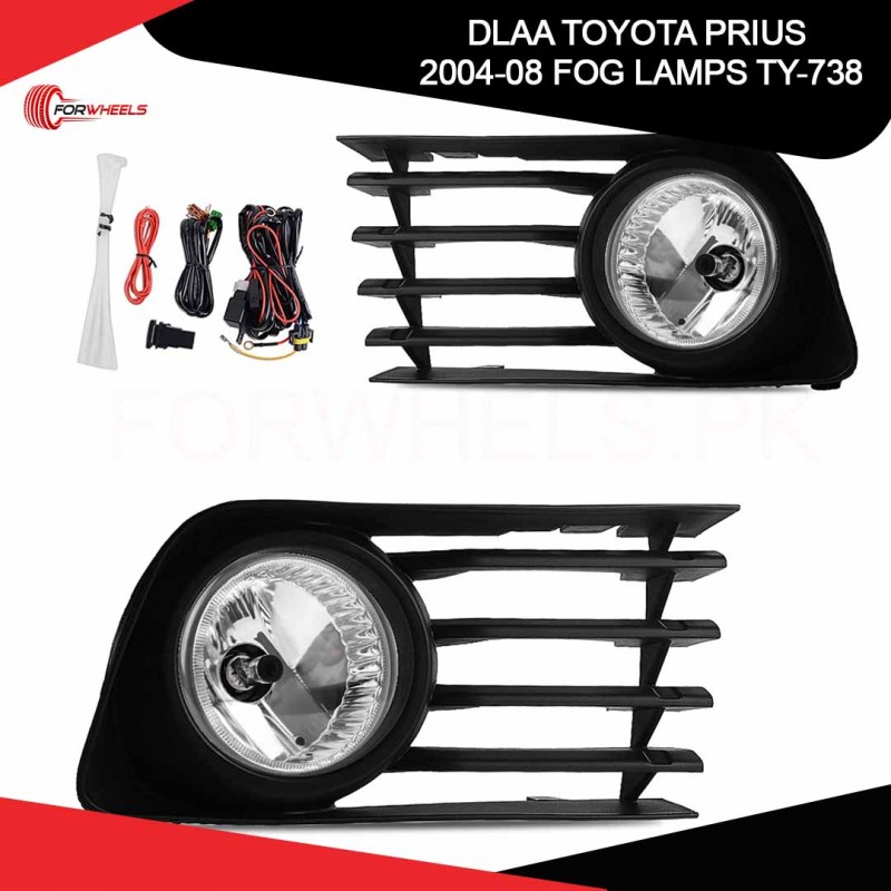Dlaa Toyota Prius 2004-08 Fog Lamps Ty-738