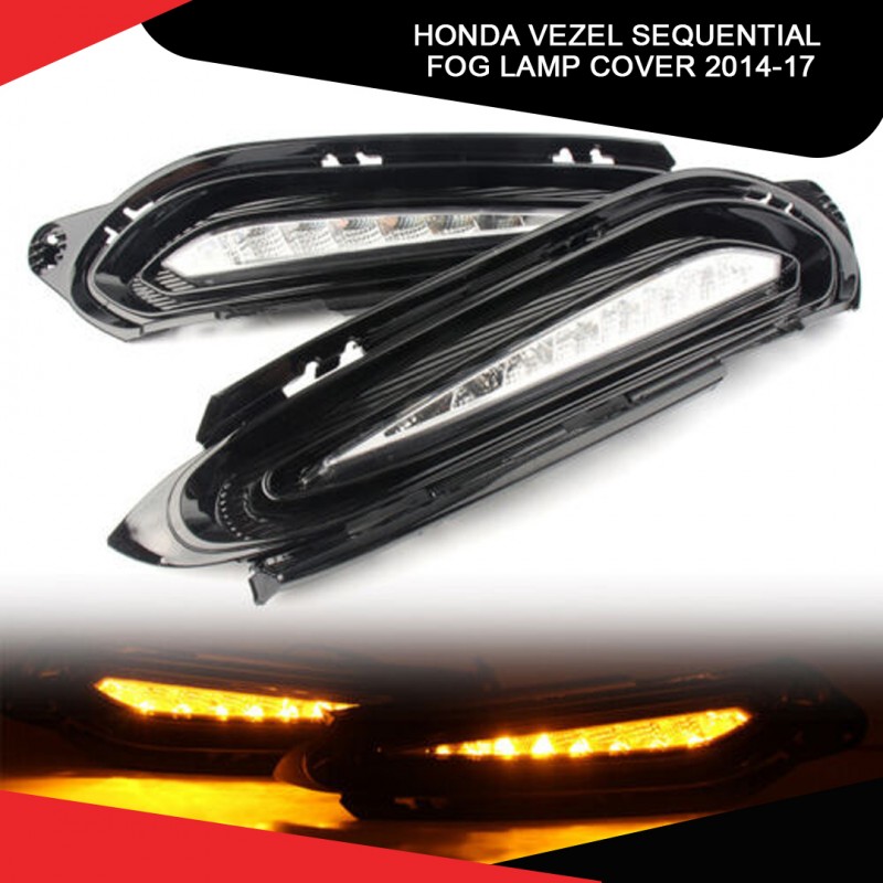 Honda Vezel Sequential Fog Lamp Cover 2014-17