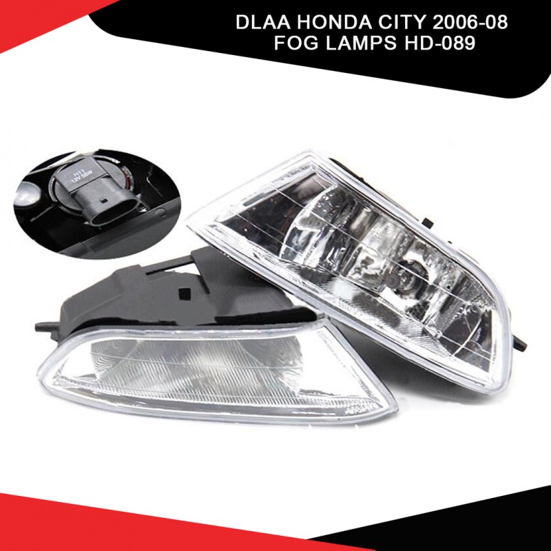 Dlaa Honda City 2006-08 Fog Lamps Hd-089