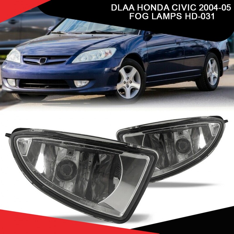 Dlaa Honda Civic 2004-05 Fog Lamps Hd-031