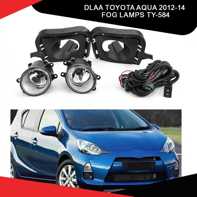 Dlaa Toyota Aqua 2012-14 Fog Lamps Ty-584