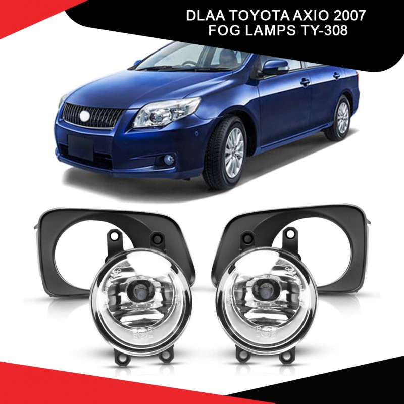 Dlaa Toyota Axio 2007 Fog Lamps Ty-308