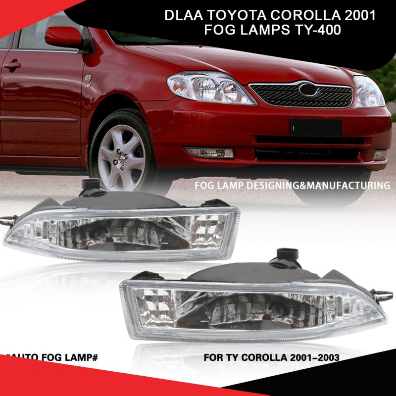 Dlaa Toyota Corolla 2001 Fog Lamps Ty-400