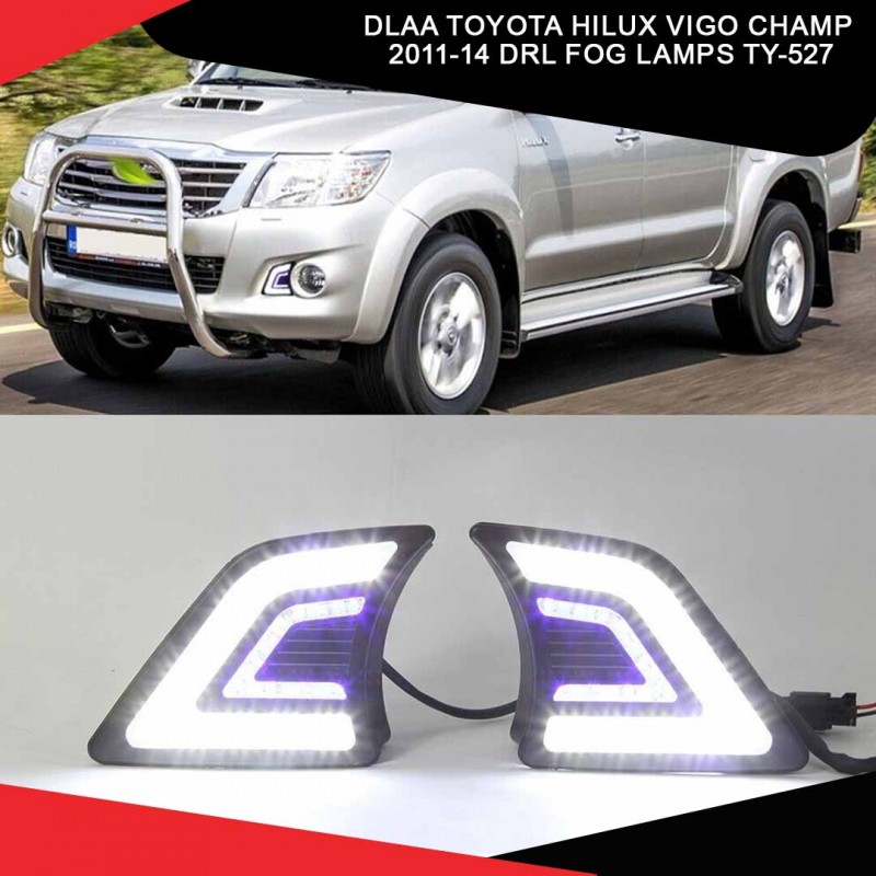 Dlaa Toyota Hilux Vigo Champ 2011-14 Drl Fog Lamps Ty-527