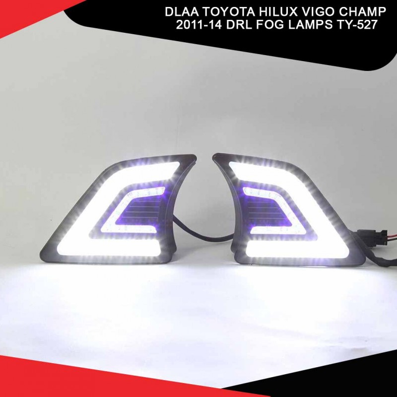 Dlaa Toyota Hilux Vigo Champ 2011-14 Drl Fog Lamps Ty-527