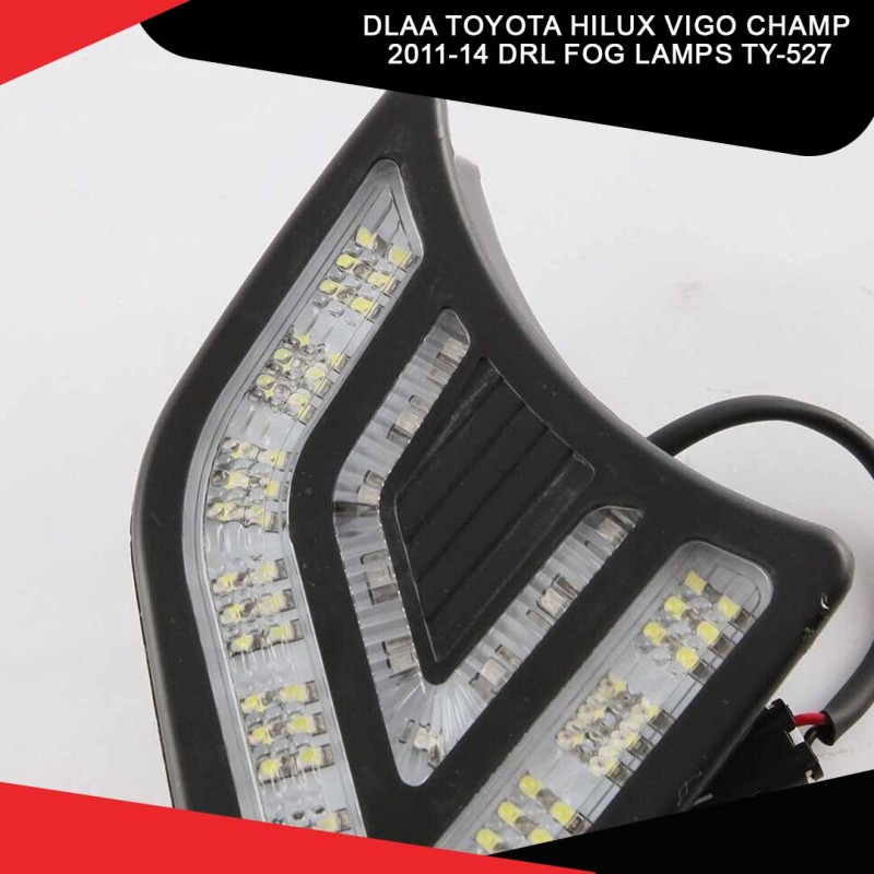 Dlaa Toyota Hilux Vigo Champ 2011-14 Drl Fog Lamps Ty-527