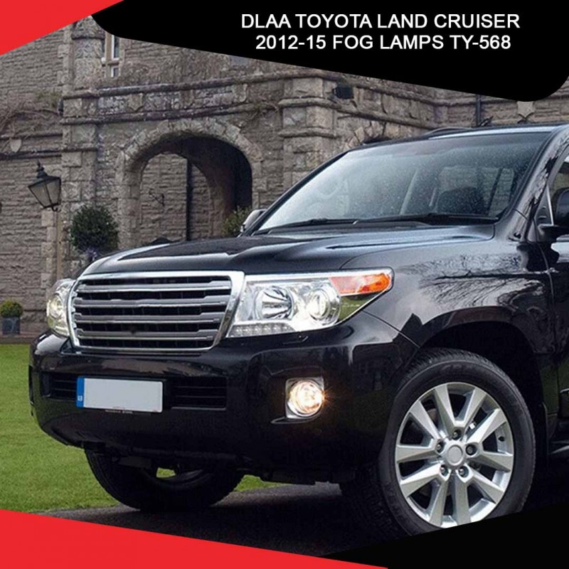 Dlaa Toyota Land Cruiser 2012-15 Fog Lamps Ty-568