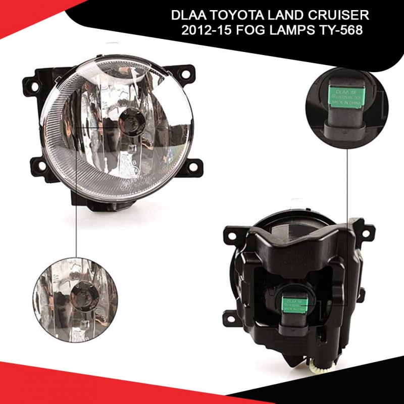 Dlaa Toyota Land Cruiser 2012-15 Fog Lamps Ty-568