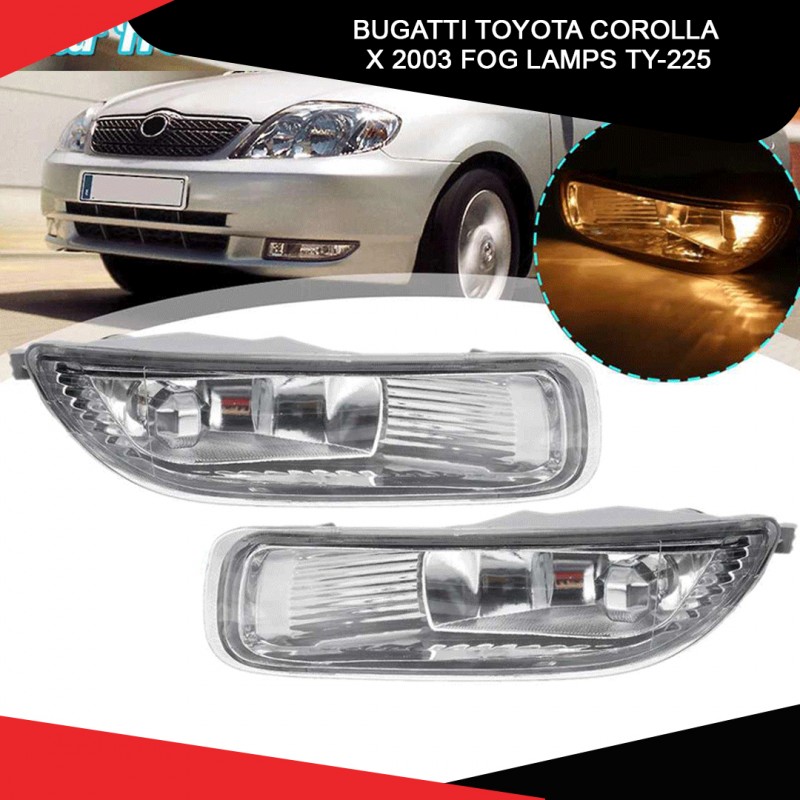 Bugatti Toyota Corolla X 2003 Fog Lamps Ty-225