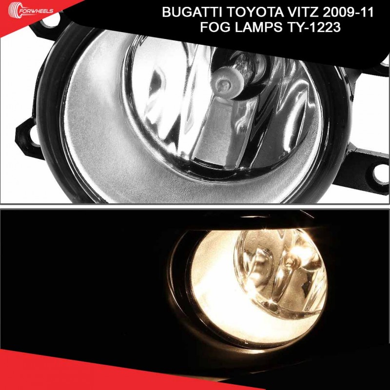 Bugatti Toyota Vitz 2009-11 Fog Lamps Ty-1223
