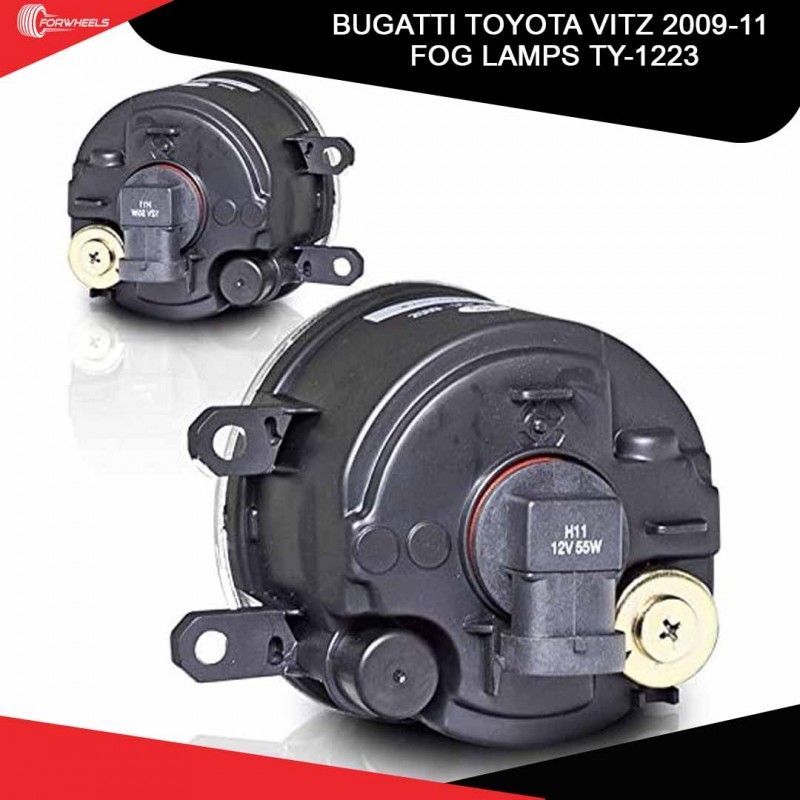 Bugatti Toyota Vitz 2009-11 Fog Lamps Ty-1223