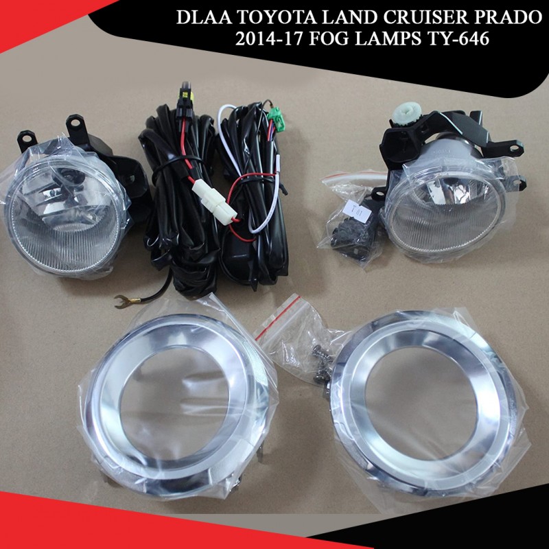 Dlaa Toyota Land Cruiser Prado 2014-17 Fog Lamps Ty-646