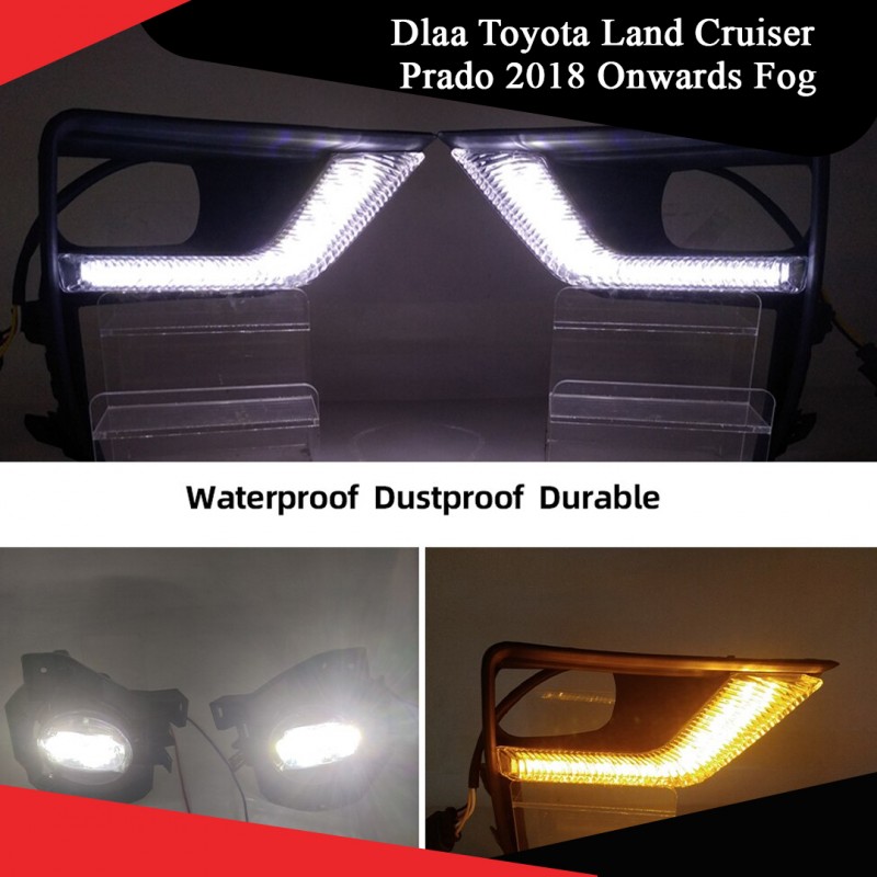 Dlaa Toyota Land Cruiser Prado 2018-Onwards Fog