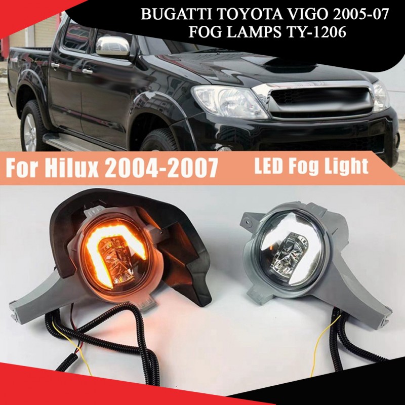 Bugatti Toyota Vigo 2005-07 Fog Lamps Ty-1206