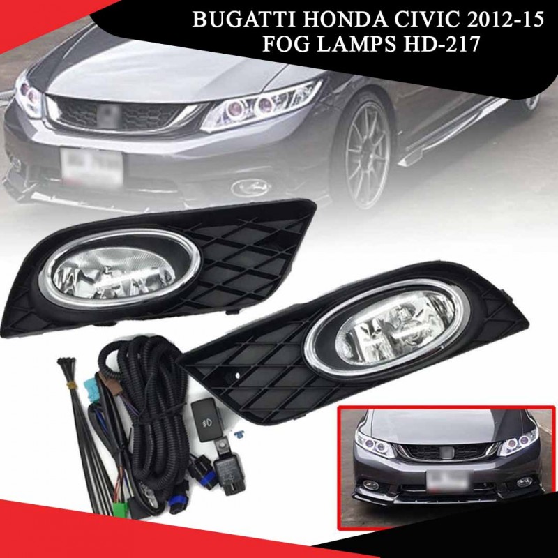 Bugatti Honda-Civic 2012-15 Fog Lamps Hd-217