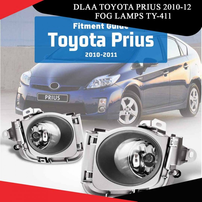 Dlaa Toyota Prius 2010-12 Fog Lamps Ty-411