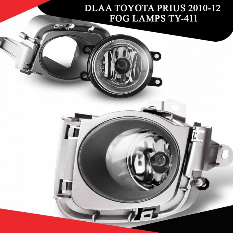 Dlaa Toyota Prius 2010-12 Fog Lamps Ty-411