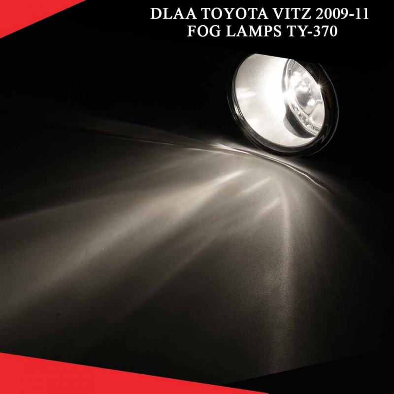Dlaa Toyota Vitz 2009-11 Fog Lamps Ty-370