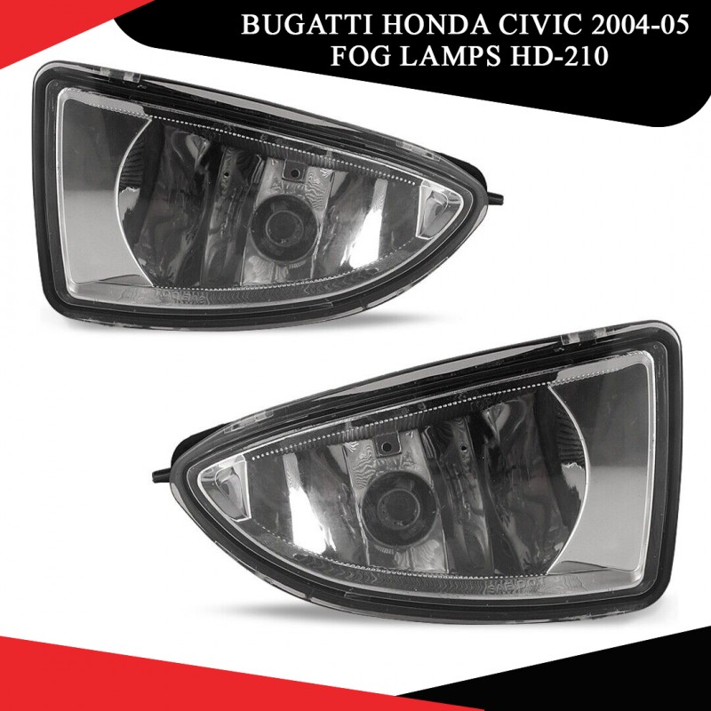 Bugatti Honda Civic 2004-05 Fog Lamps Hd-210