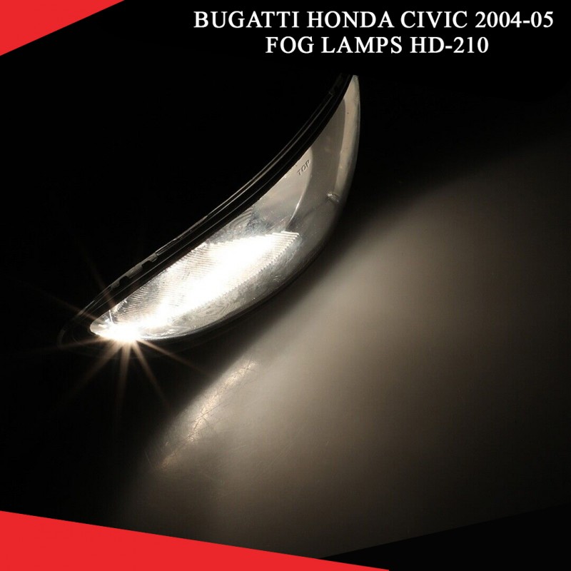 Bugatti Honda Civic 2004-05 Fog Lamps Hd-210