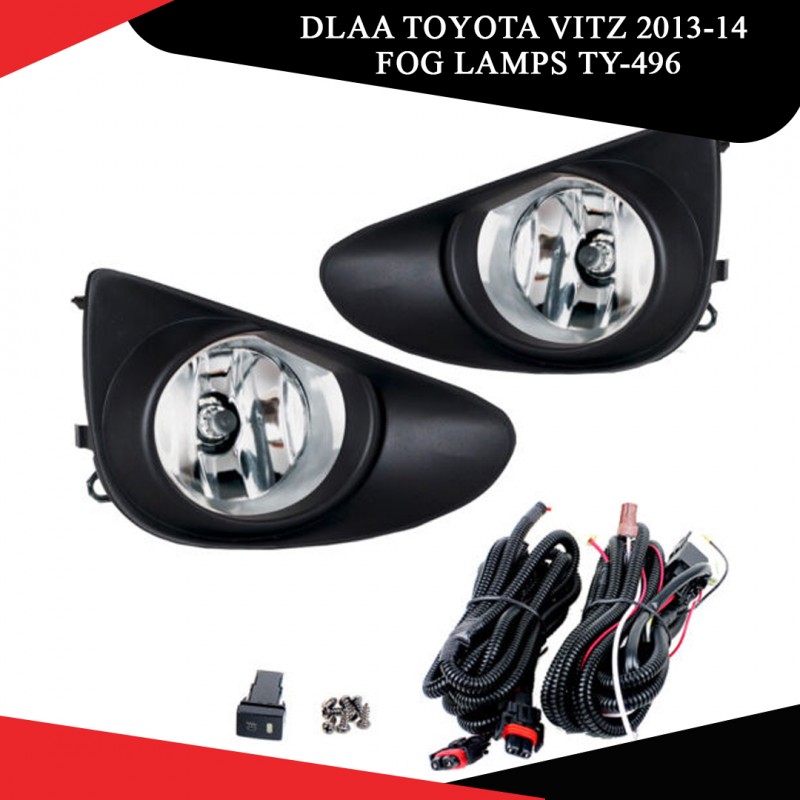 Dlaa Toyota Vitz 2013-14 Fog Lamps Ty-496