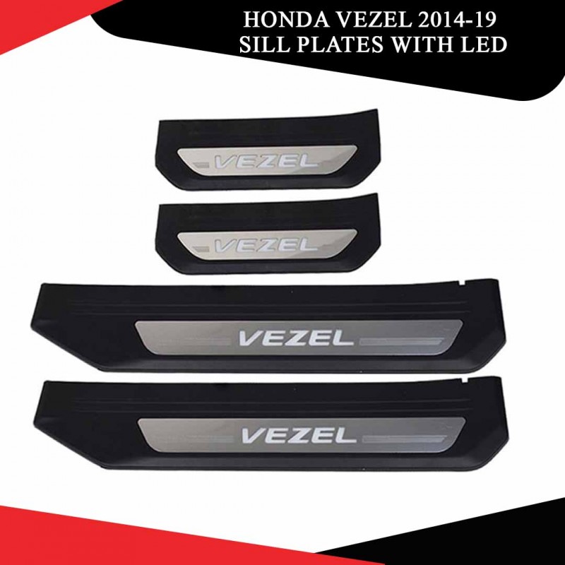 Honda Vezel 2014-19 Sill Plates With Led