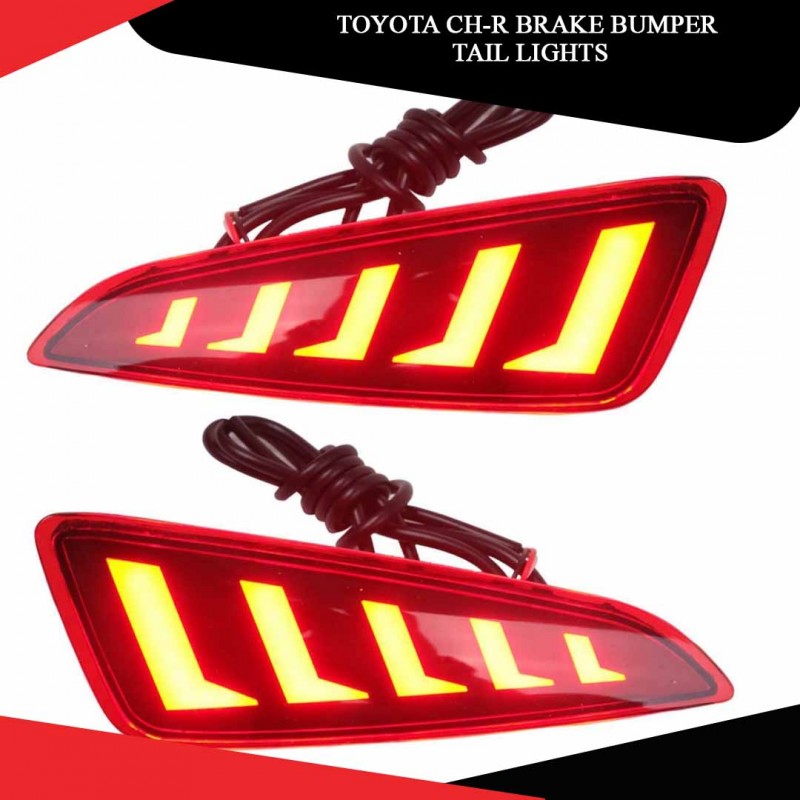 Toyota Ch-R Brake Bumper Tail Lights
