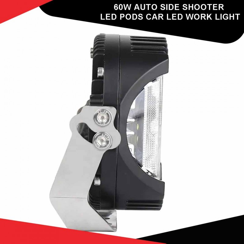 60W Auto Side Shooter LED Pods Car LED Work Light.