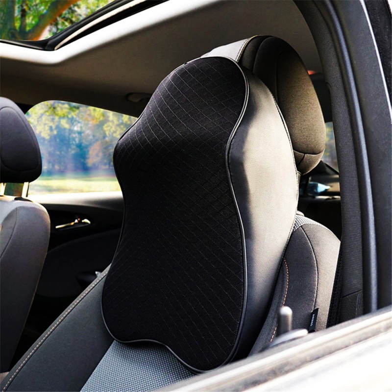 Car Seat Headrest Pillow Soft Memory Foam