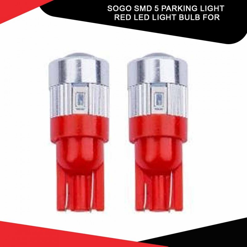 Sogo Smd 5 Parking Light Red - Led Light Bulb For Parking