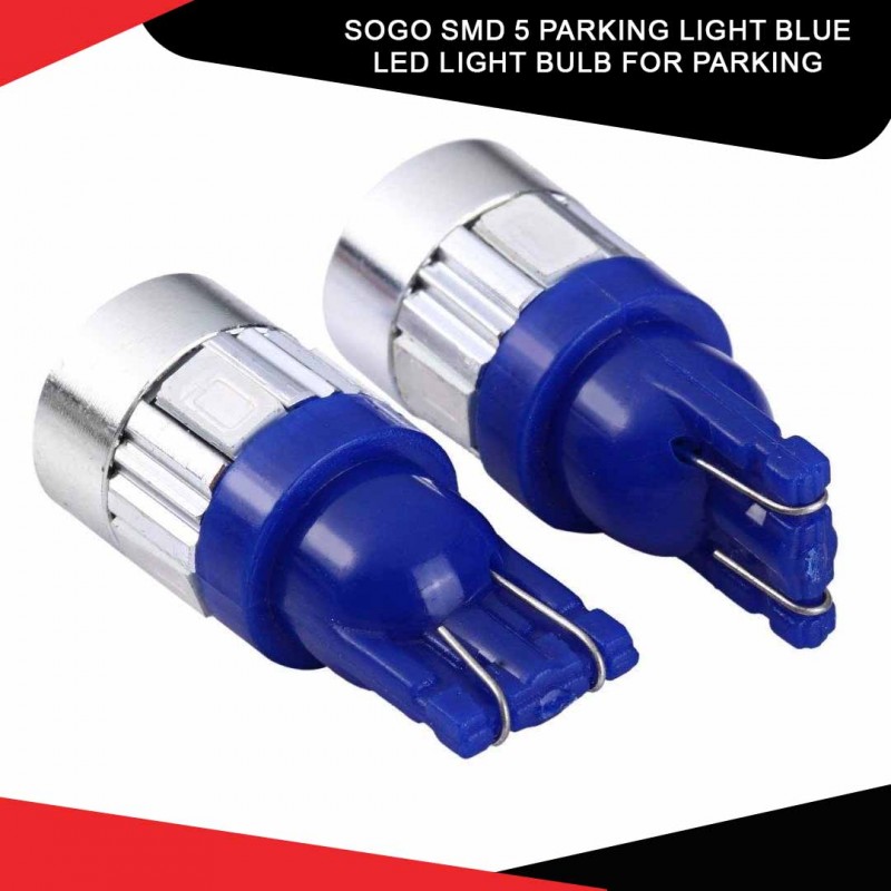 Sogo Smd 5 Parking Light Blue Led Light Bulb For Parking