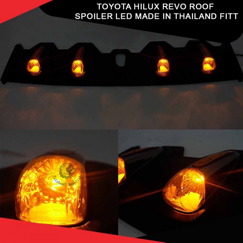 Toyota Hilux Revo Roof Spoiler Led Made In Thailand Fitt