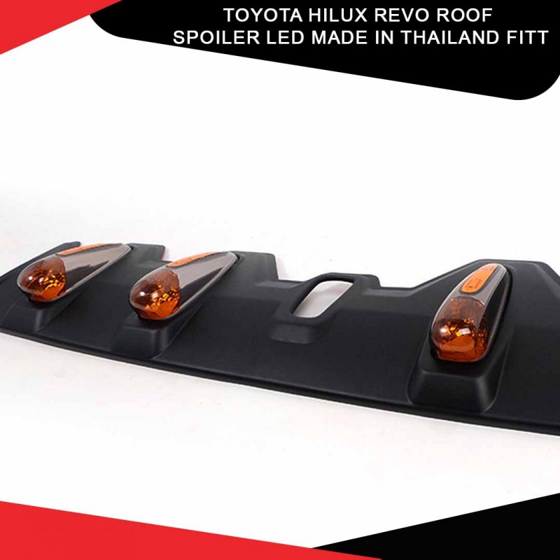 Toyota Hilux Revo Roof Spoiler Led Made In Thailand Fitt