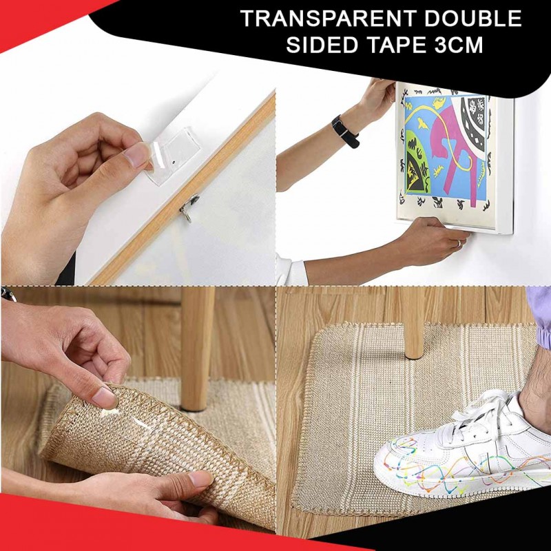 Transparent Double Sided Tape 3cm